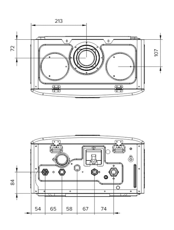 Настенный газовый котел Kiturami World Alpha WA18 (С-S) медь + Пульт управления NCTR 100WR WiFi — фото 3